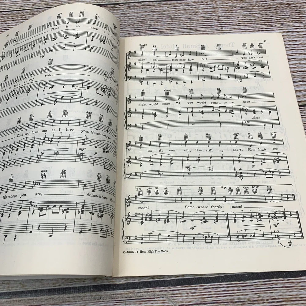 Chappell Showcase Song Folio Music Book Vintage Sheet Music‎ Collection